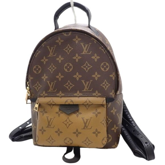 Louis Vuitton Monogram Reverse Palm Springs Backpack PM - Picture 1 of 9